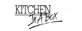 KITCHEN IN A BOX trademark