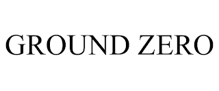GROUND ZERO trademark
