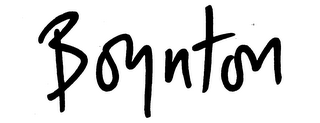 BOYNTON trademark