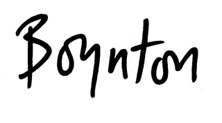 BOYNTON trademark