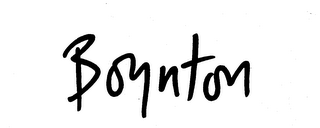 BOYNTON trademark
