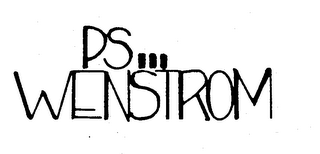 PS...WENSTROM trademark