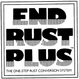 END RUST PLUS THE ONE-STEP RUST CONVERSION SYSTEM