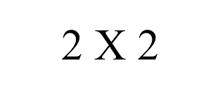 2 X 2 trademark