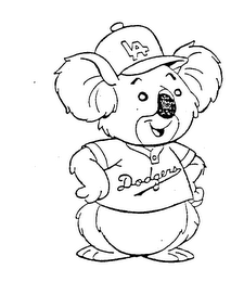 LA DODGERS trademark