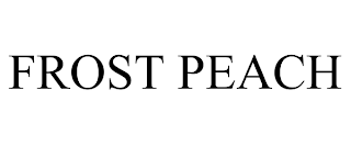 FROST PEACH trademark