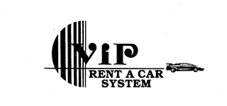 VIP RENT A CAR SYSTEM trademark