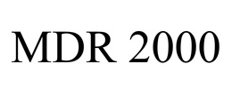 MDR 2000 trademark