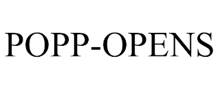 POPP-OPENS trademark