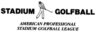 STADIUM GOLFBALL AMERICAN PROFESSIONAL STADIUM GOLFBALL LEAGUE