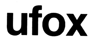 UFOX trademark