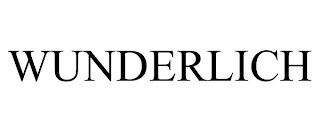 WUNDERLICH trademark