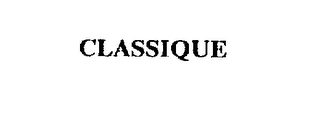 CLASSIQUE trademark
