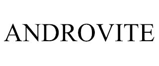ANDROVITE trademark