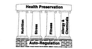 HEALTH PRESERVATION AUTO-REGULATION NUTRITION STRESS FITNESS ALLERGY & CHEMICALS