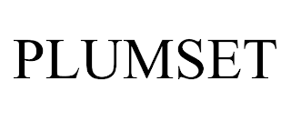 PLUMSET trademark