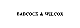 BABCOCK & WILCOX trademark