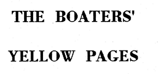 THE BOATERS' YELLOW PAGES