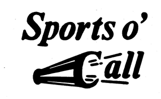 SPORTS O' CALL trademark