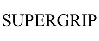 SUPERGRIP trademark