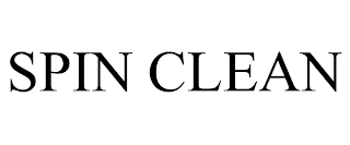 SPIN CLEAN trademark