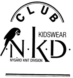 N.K.D. CLUB KIDSWEAR NYGARD KNIT DIVISION LOS ANGELES.NEW YORK.TORONTO.HONG KONG