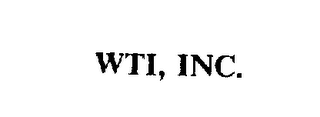 WTI, INC. trademark