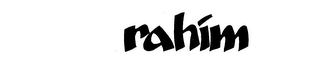 RAHIM trademark