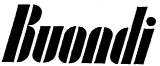 BUONDI trademark