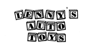 LENNY'S AUTO TOYS trademark