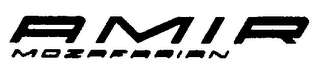 AMIR MOZAFARIAN trademark