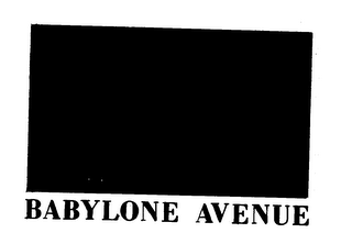 BABYLONE AVENUE trademark