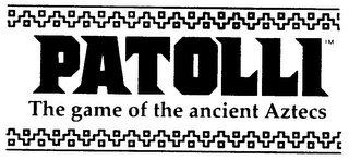 PATOLLI THE GAME OF THE ANCIENT AZTECS