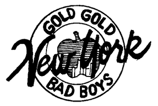 GOLD GOLD NEW YORK BAD BOYS