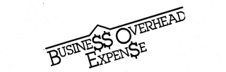 BUSINESS OVERHEAD EXPENSE trademark
