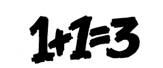 1+1=3 trademark