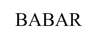 BABAR trademark
