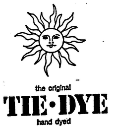 THE ORIGINAL TIE-DYE HAND DYED