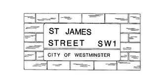 ST JAMES STREET SW1 CITY OF WESTMINSTER