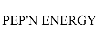 PEP'N ENERGY trademark