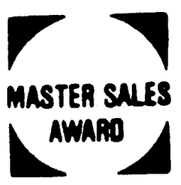 MASTER SALES AWARD