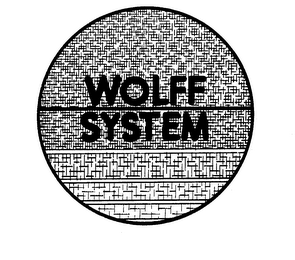 WOLFF SYSTEM trademark