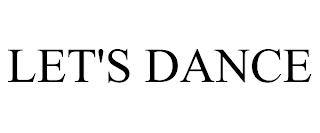 LET'S DANCE trademark