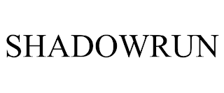 SHADOWRUN trademark