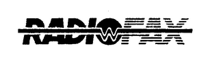 RADIO FAX W trademark