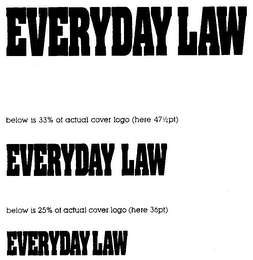 EVERYDAY LAW trademark