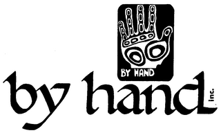BY HAND trademark