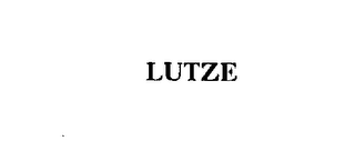 LUTZE trademark