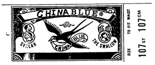 CHINA BLUE SVALAN THE SWALLOW