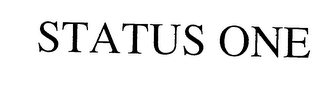 STATUS ONE trademark